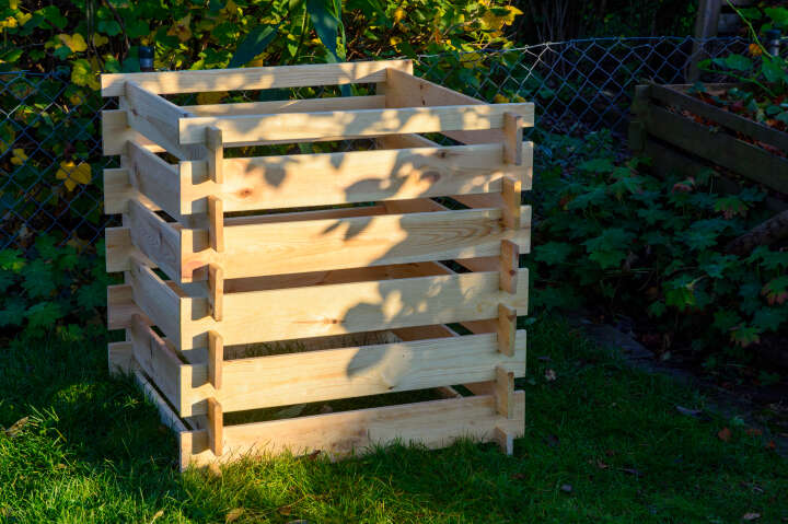 dobar Holz-Komposter Stecki